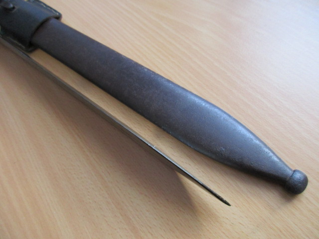 Bajonett : SG 98/05 n.A. Mauser Oberndorf 1918 mit Orginal Koppelschuh 1917 – Bild 6