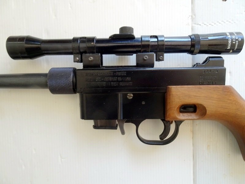 Halbautom. Landmann-Preetz Selbbstladebüchse im Kal. .22lr. – Bild 3