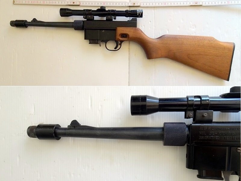 Halbautom. Landmann-Preetz Selbbstladebüchse im Kal. .22lr. – Bild 1