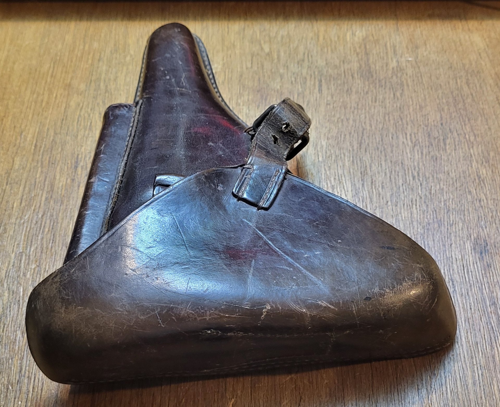Holster P08, Original 1916, sehr guter Zustand – Bild 2