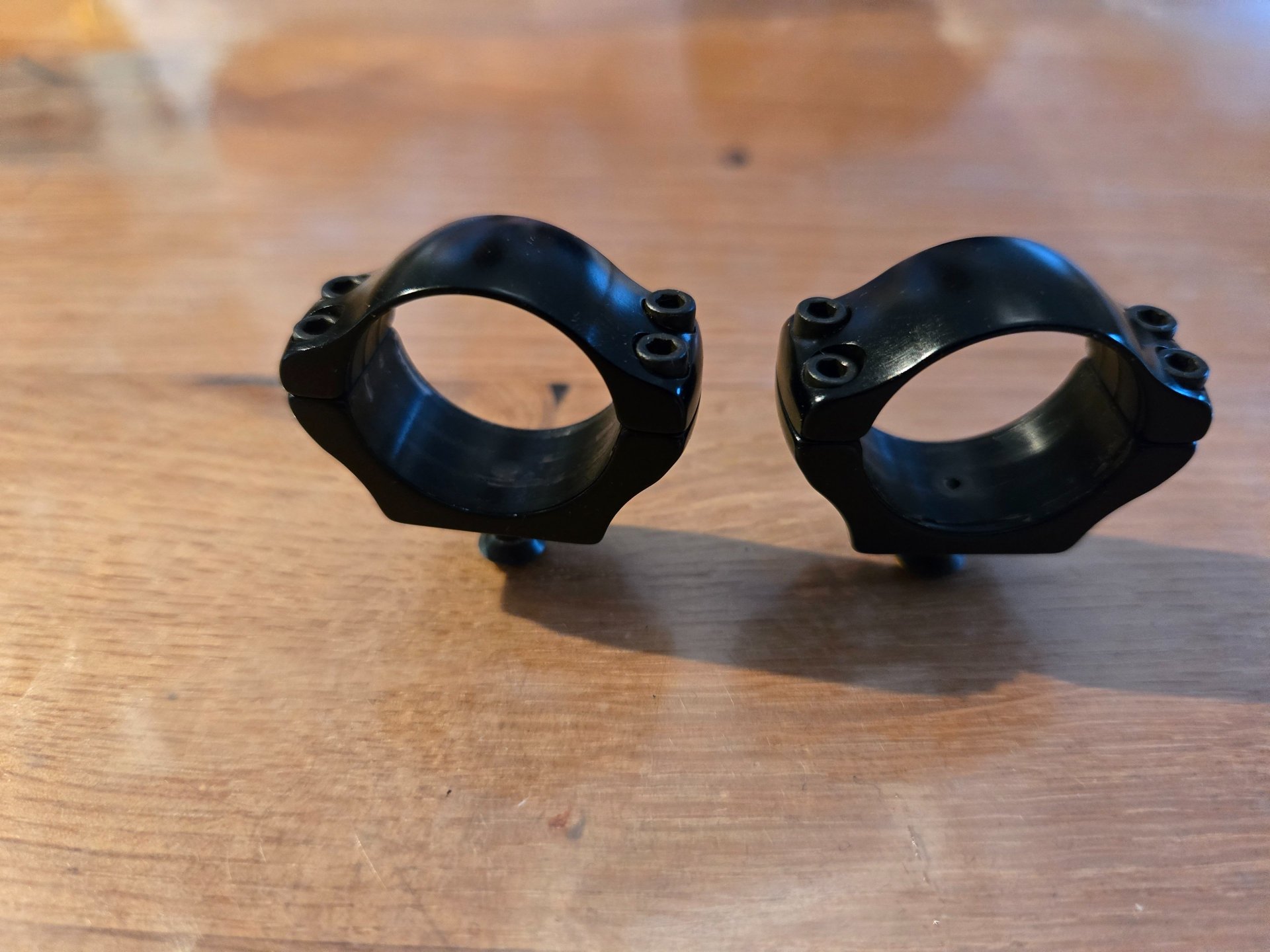 Schnellmontage aus Stahl für 25,4mm/1 Zoll Zielfernrohre. Sieht aus wie von Rusan oder von Dentler. – Bild 2