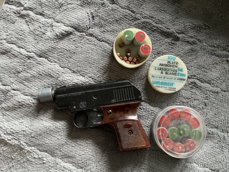 UMAREX PISTOLEcal.6mm.Flob.PL. mit Zubehör ! TOP ! – Bild 1