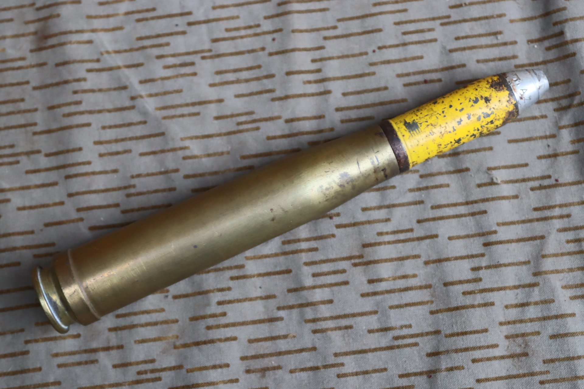 2cm Flak 38 Deko Patrone 2.Weltkrieg Deko Munition Top Zustand! – Bild 2