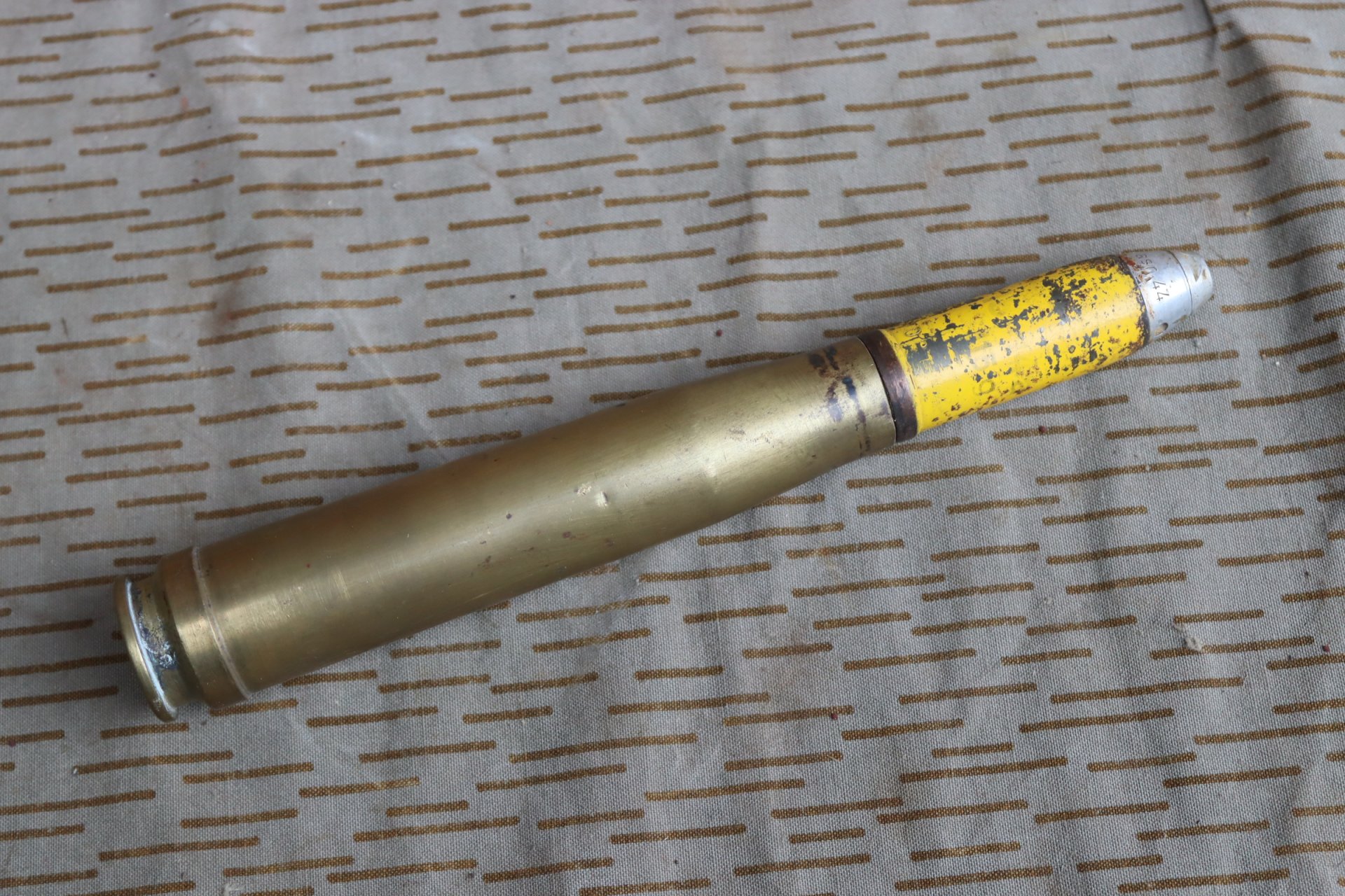 2cm Flak 38 Deko Patrone 2.Weltkrieg Deko Munition Top Zustand! – Bild 1