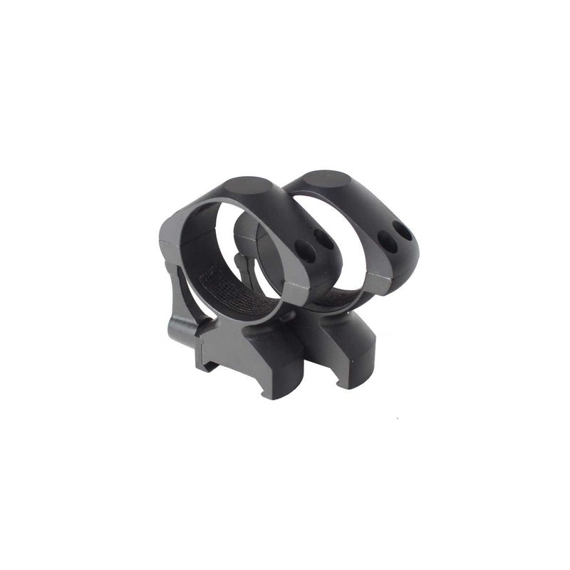 AluTech 2er Set - 34mm Ringmontage (Stahl) für Weaver/Picatinny m. Schnellv., mittlere Ausführung – Bild 1