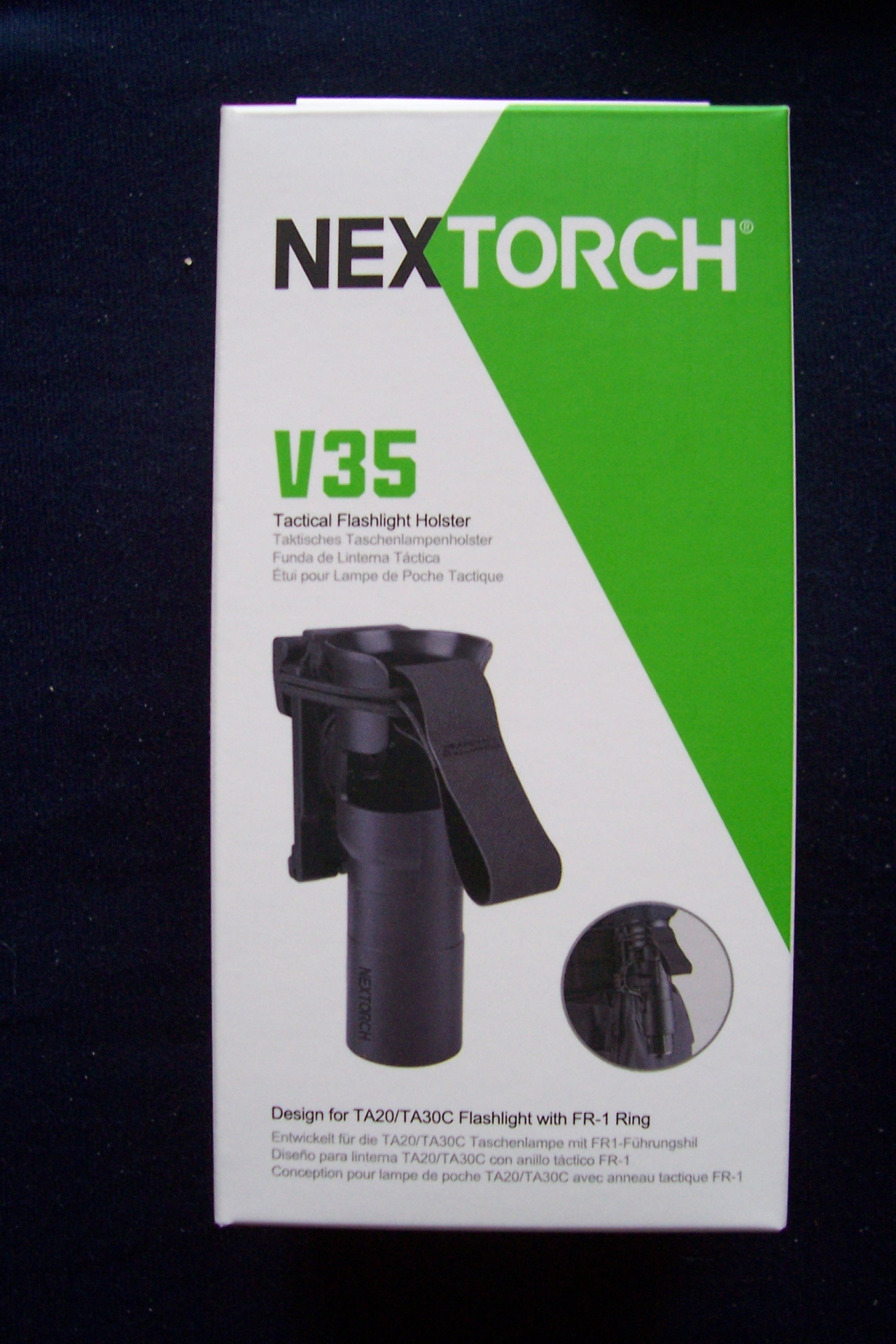 Nextorch Zubehör Taschenlampe, Holster, Akku und Führungshilfe – Bild 3
