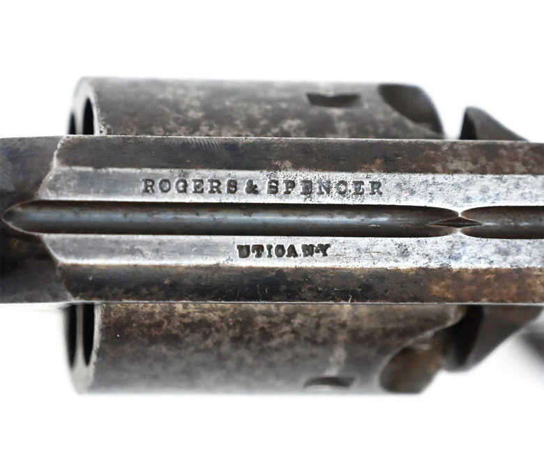 Perkussionsrevolver Rogers & Spencer, Kaliber .44, Sammlerwaffe im Originalzustand – Bild 4