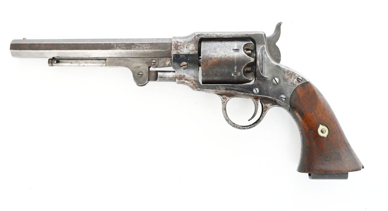 Perkussionsrevolver Rogers & Spencer, Kaliber .44, Sammlerwaffe im Originalzustand – Bild 1