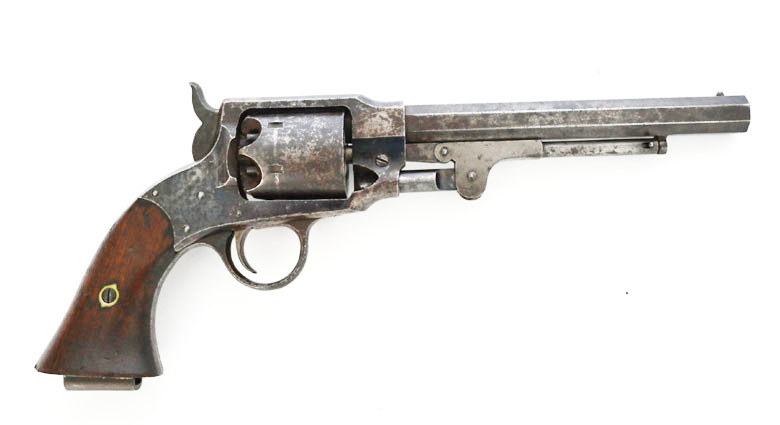 Perkussionsrevolver Rogers & Spencer, Kaliber .44, Sammlerwaffe im Originalzustand – Bild 2