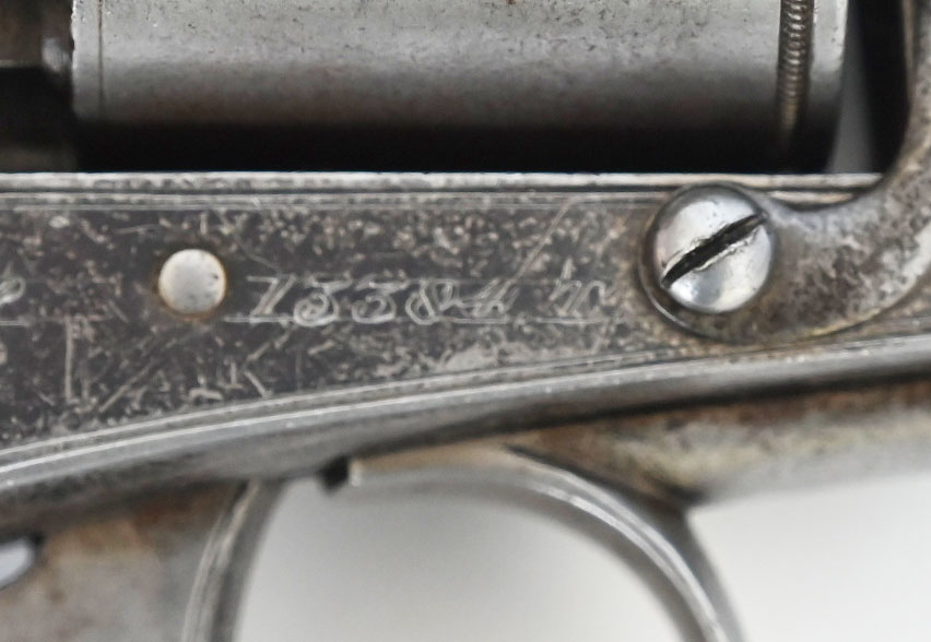 Perkussionsrevolver William Tranter, Birmingham, 3rd Model 54 Bore Revolver, Kaliber .442, Sammlerw. – Bild 3