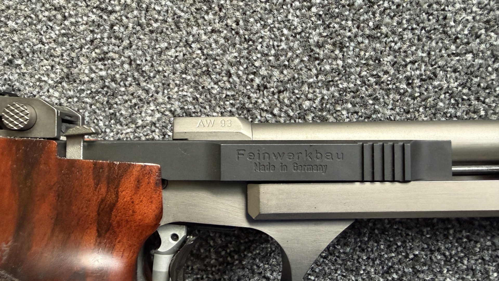 Sportpistole Feinwerkbau Mod. AW93 – Bild 3