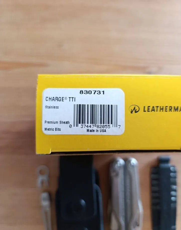Leatherman Charge Tti 830731 Multitool - Neu – Bild 2