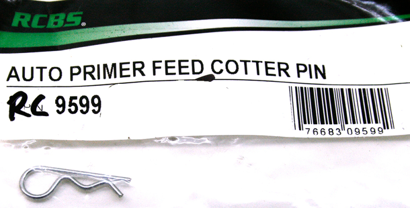 RCBS 9599 #09599 Ersatzteil Auto Primer Feed TUBE Cutter PIN > Haltefeder für Zündhütchenrohr – Bild 1