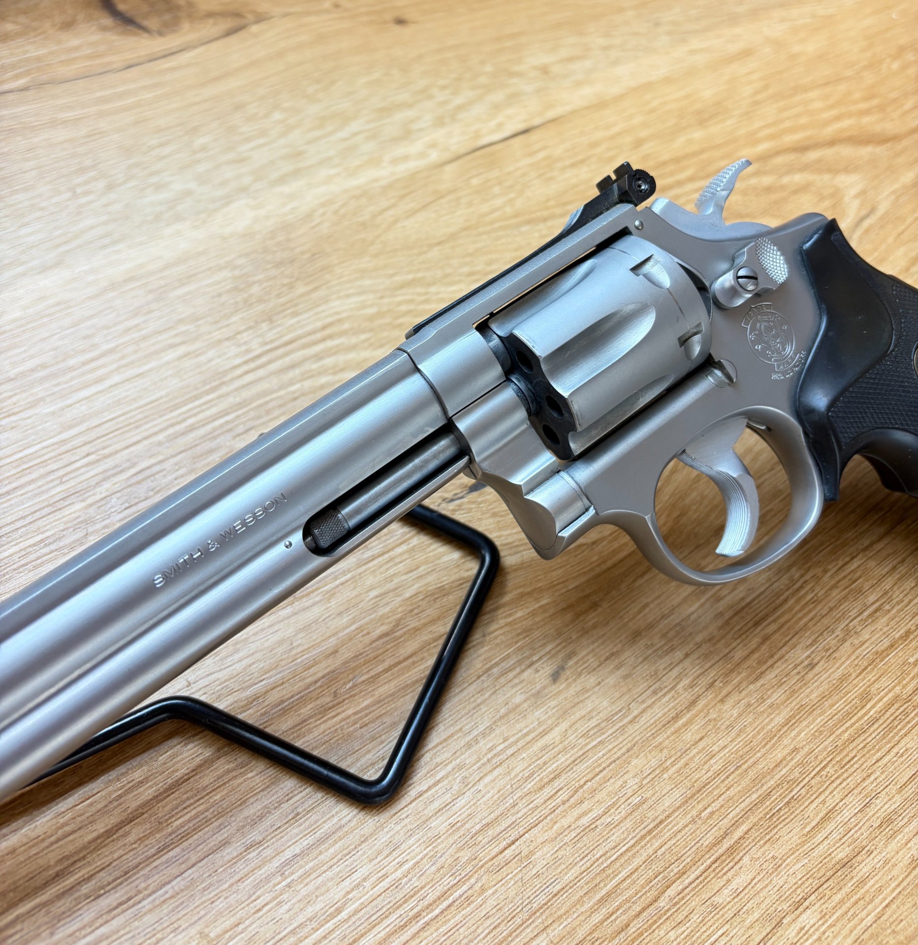 Smith & Wesson Model TARGET CHAMPION 617 Matchrevolver 22l.r. "SEHR GUTER ZUSTAND" – Bild 2