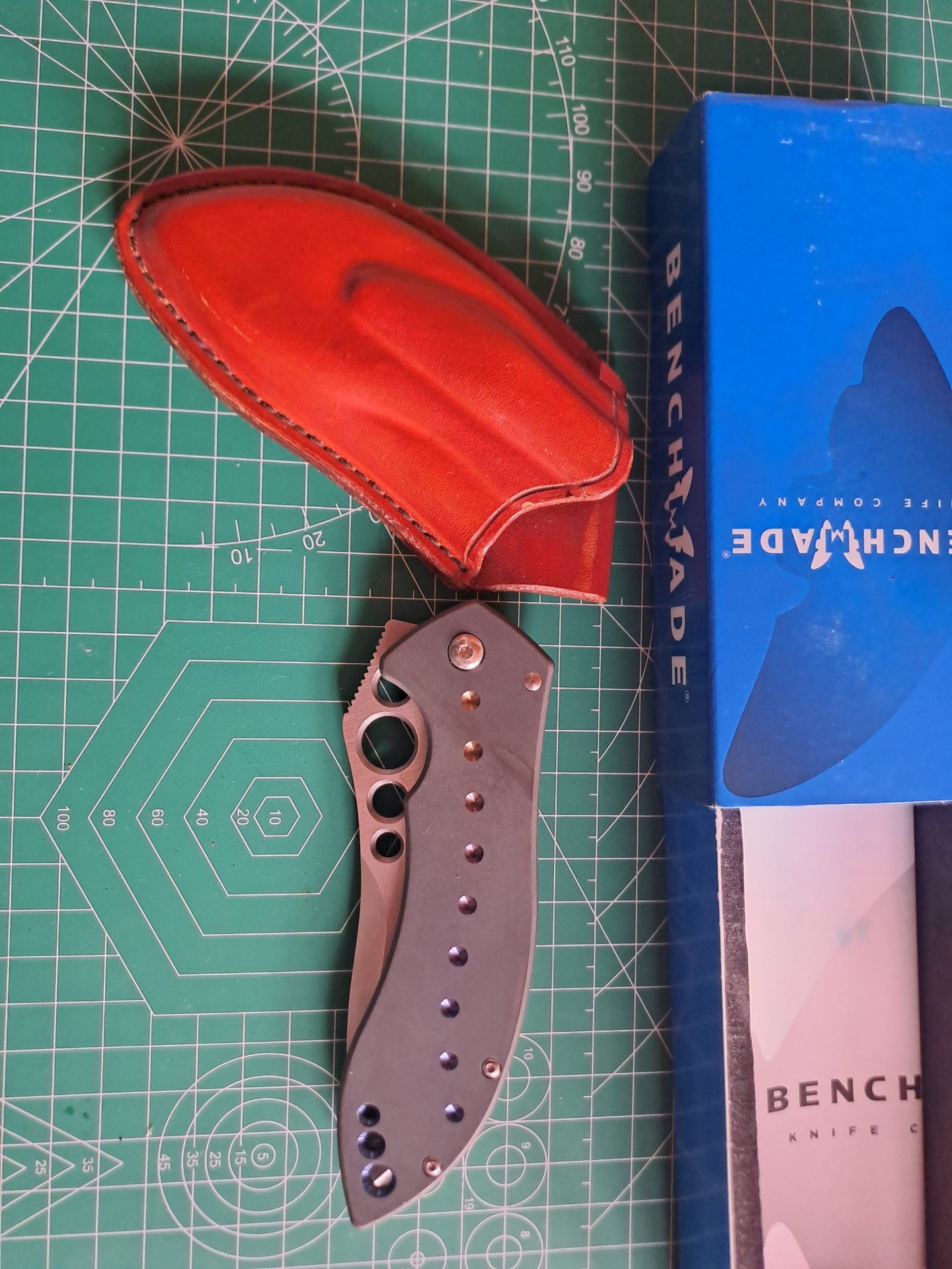 Benchmade Skirmish neu mit Holster und Verpackung – Bild 2
