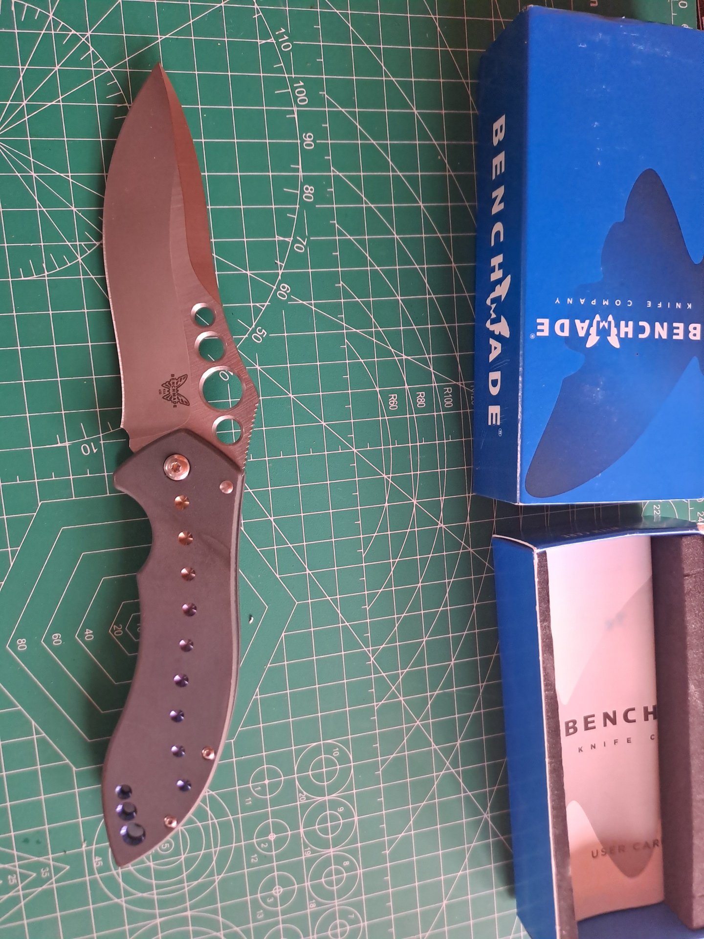 Benchmade Skirmish neu mit Holster und Verpackung – Bild 6
