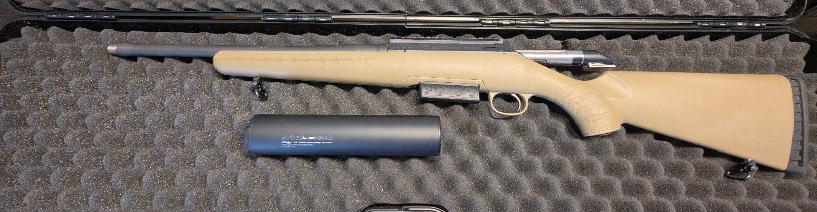 Ruger American Rifle Ranch .450 Bushmaster inkl. A-Tec Hertz 150 Schalldämpfer – Bild 1