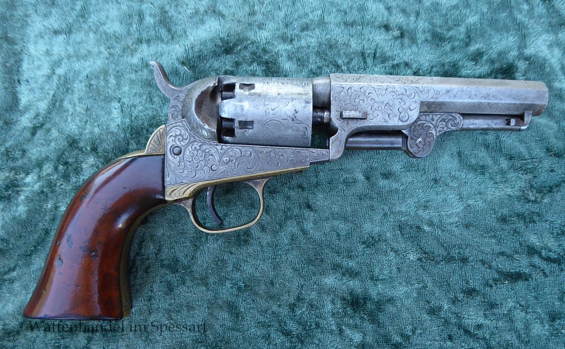 Perkussions Revolver Colt Pocket Mod.1849. Werksgraviert von 1853 – Bild 1