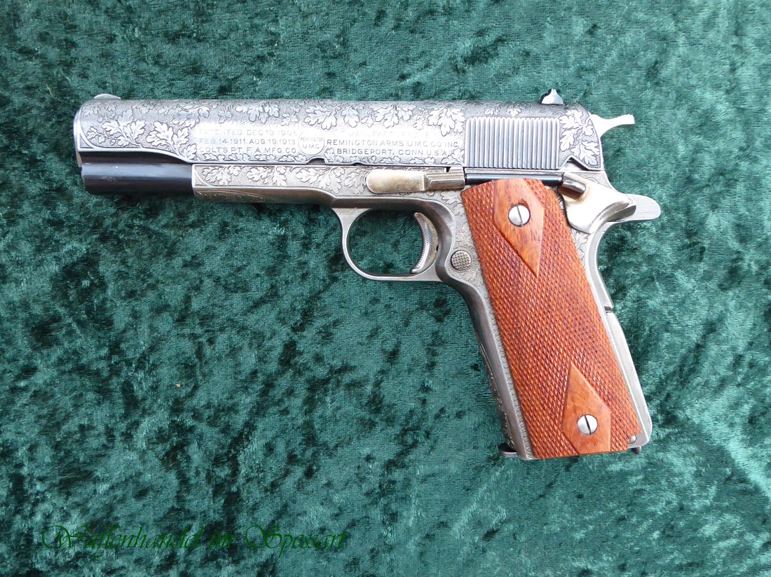 Pistole Mod.1911, Kal .45 Auto graviert! – Bild 2