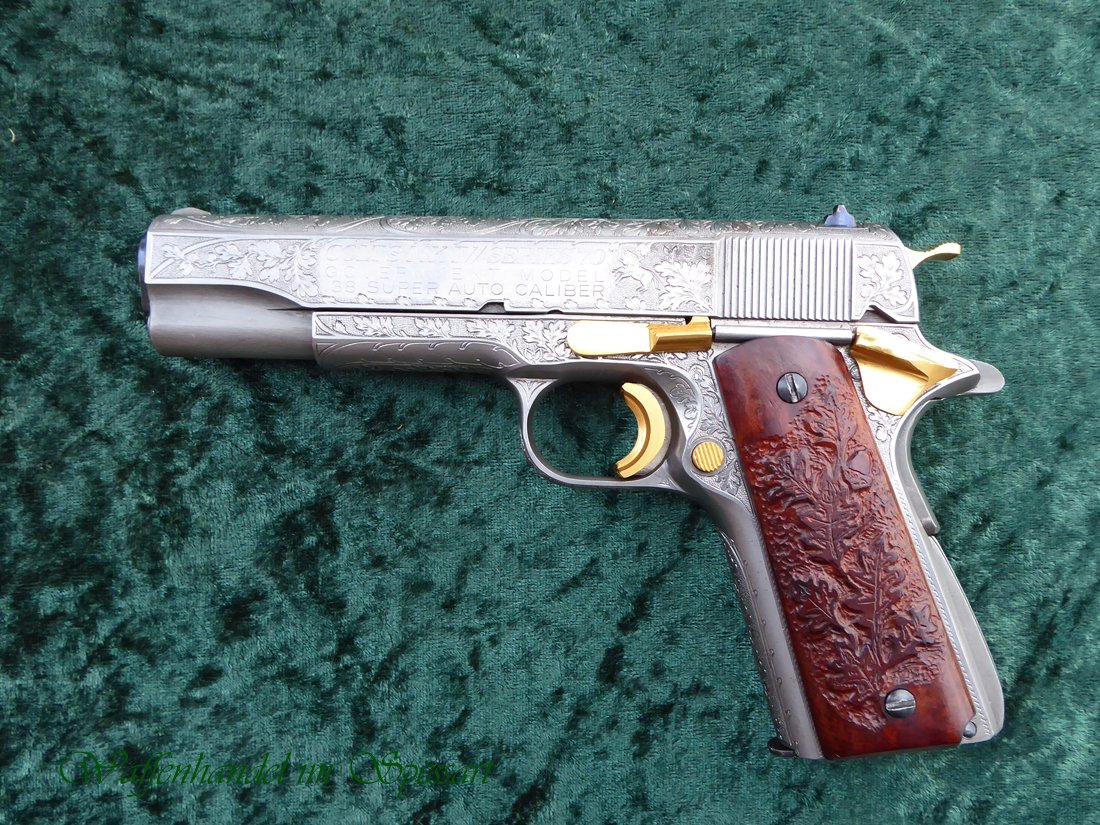 Pistole Mod.1911 Colt Government Series 70 graviert! – Bild 2