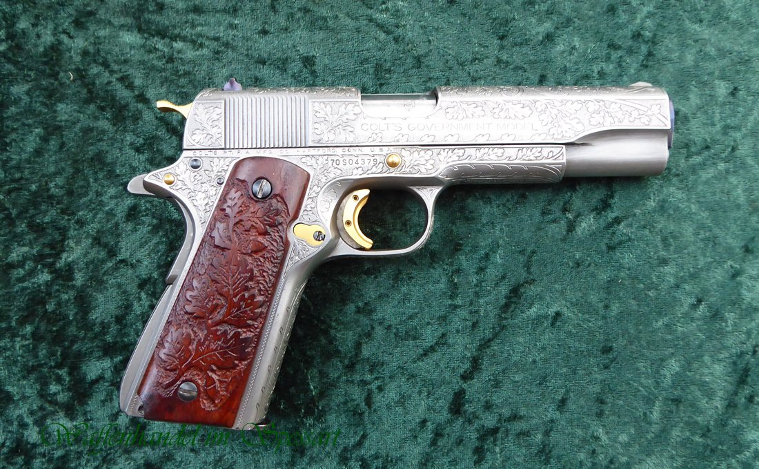 Pistole Mod.1911 Colt Government Series 70 graviert! – Bild 1