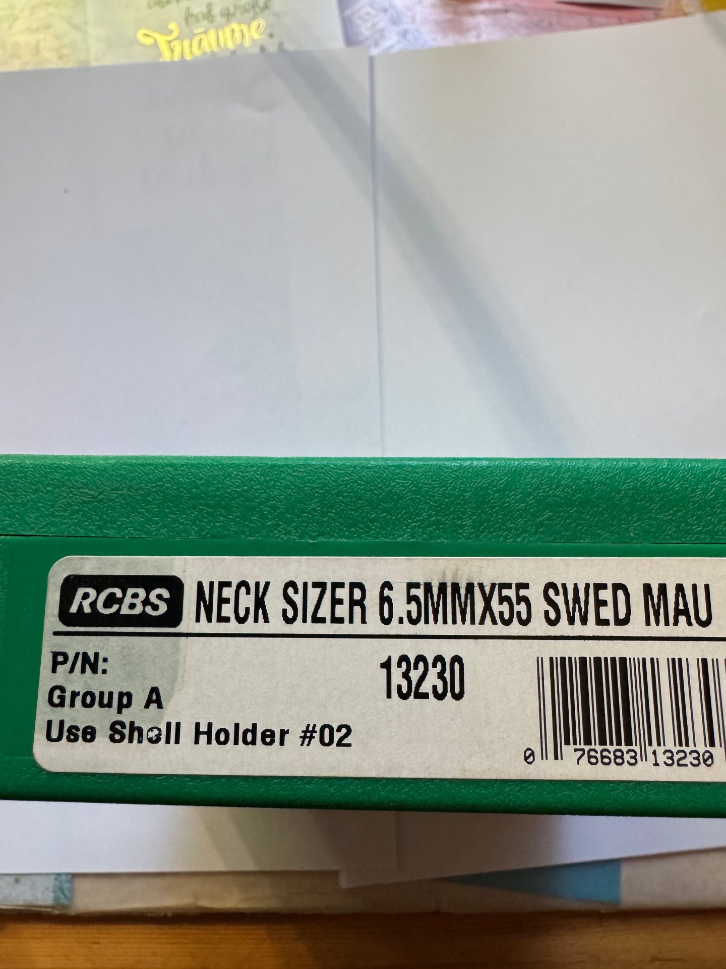 RCBS 6,5x55 Neck Sizer -Halskalibriermatrize – Bild 2