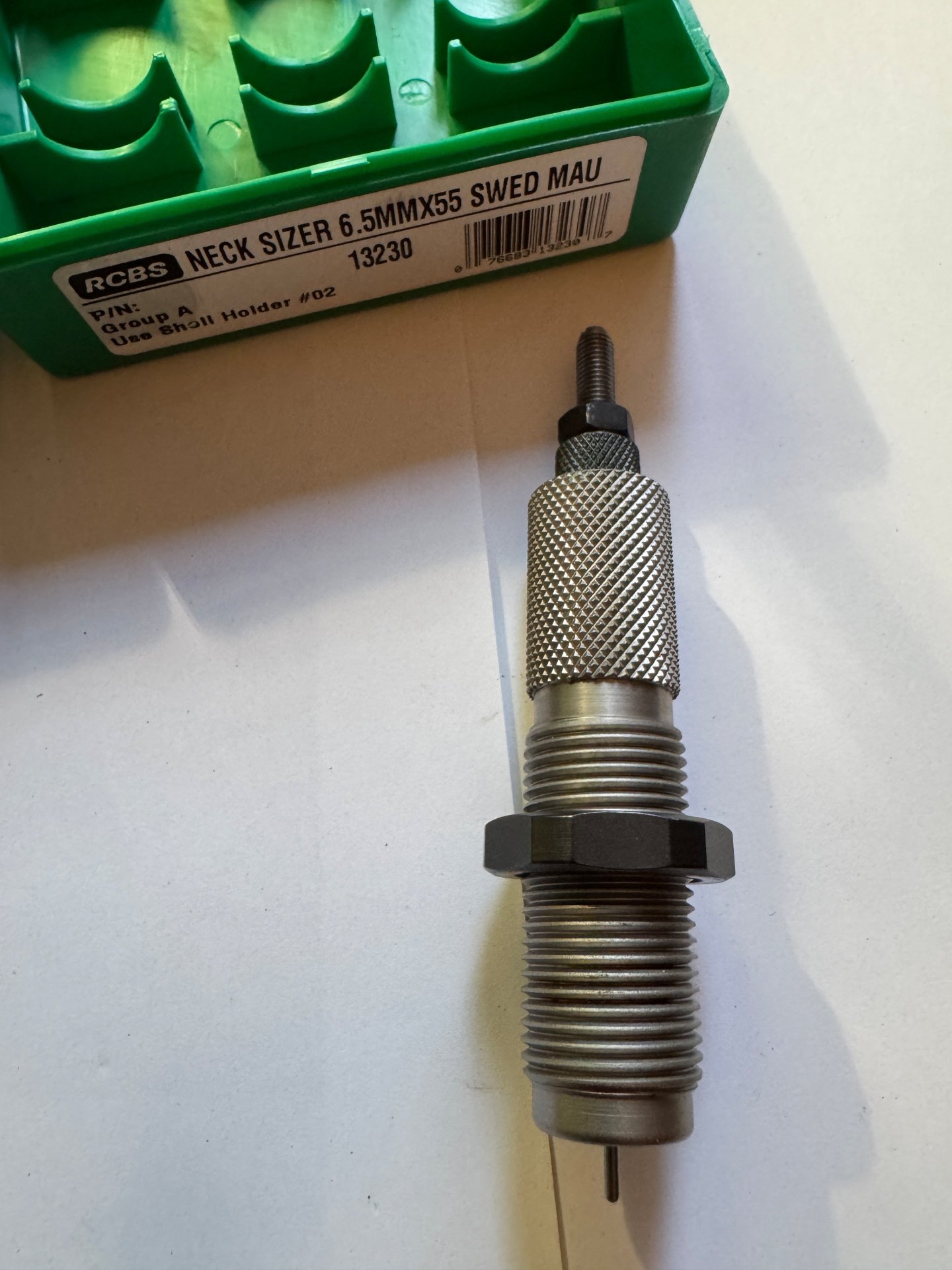 RCBS 6,5x55 Neck Sizer -Halskalibriermatrize – Bild 1