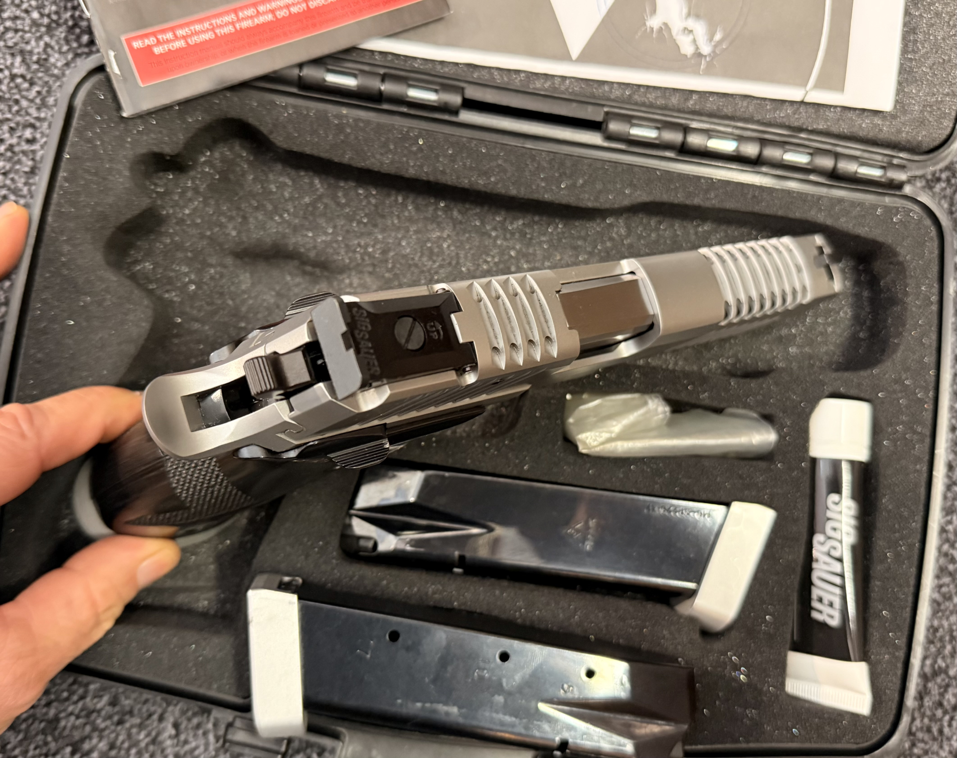 original Sig Sauer Xfive X-five SKELETON 5" 9Para German Mastershop Eckernförde – Bild 4