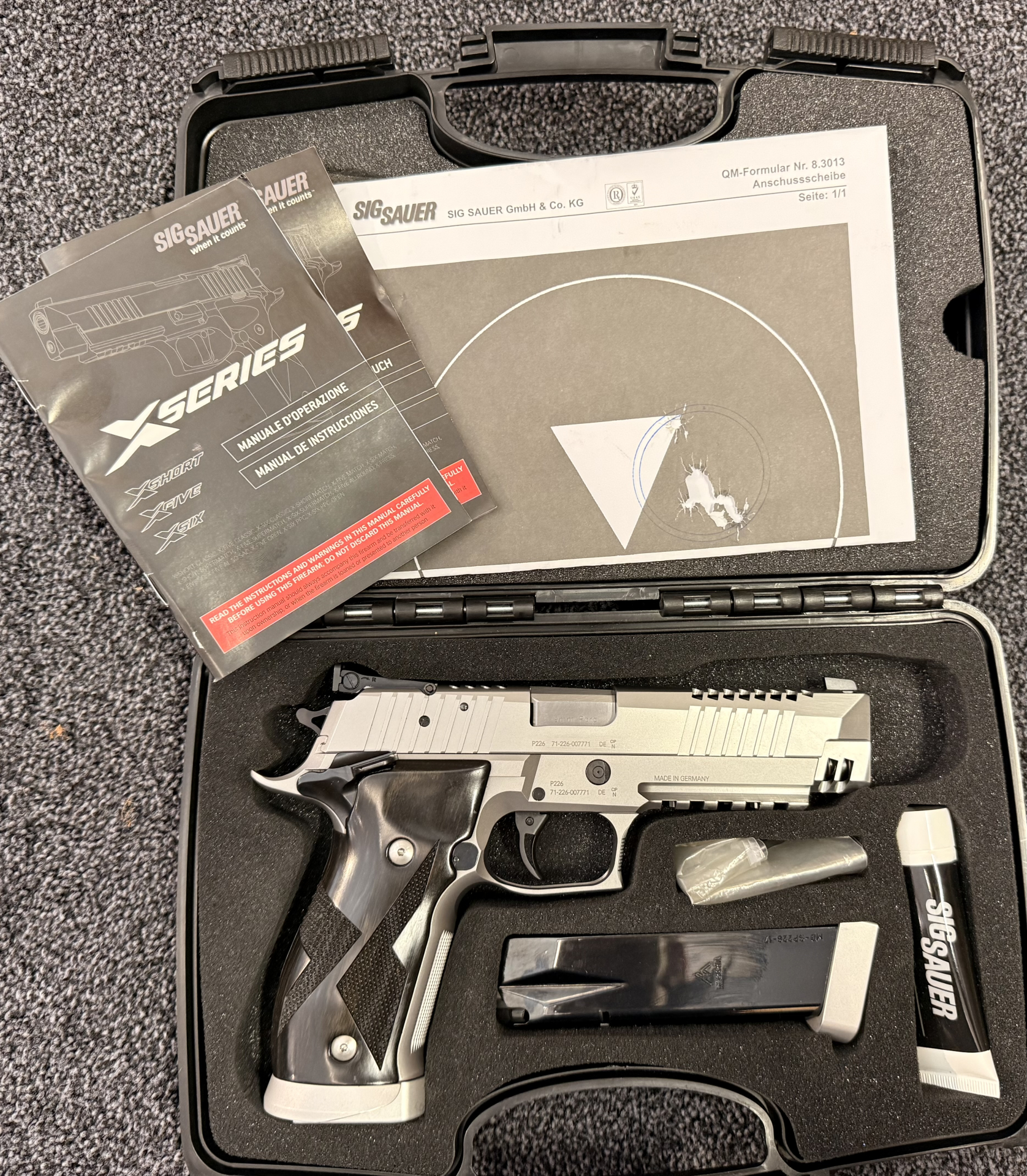 original Sig Sauer Xfive X-five SKELETON 5" 9Para German Mastershop Eckernförde – Bild 1