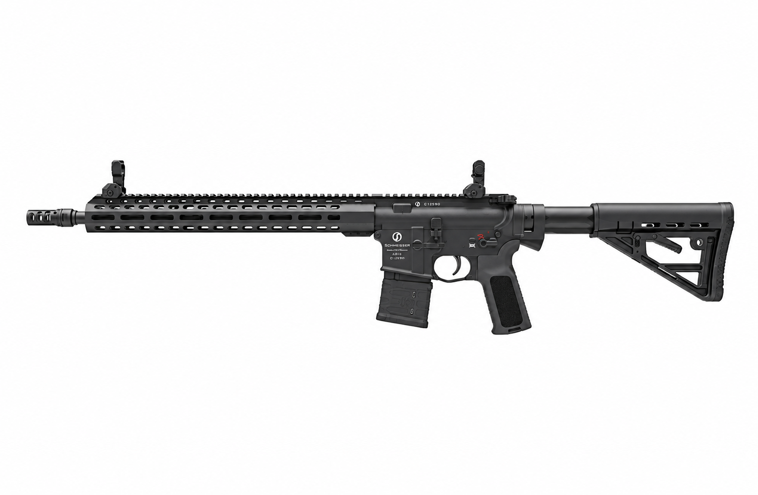 Schmeisser AR15-9 Sport 12,5 Zoll M-LOK 9 mm Luger Selbstladebüchse – Bild 2