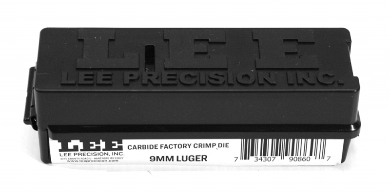 LEE FACTORY CRIMP DIE #90860 9mm LUGER 9x19 9 Para Krimp Matrize EINZELN > mehr Präzision wie Fabrik – Bild 1
