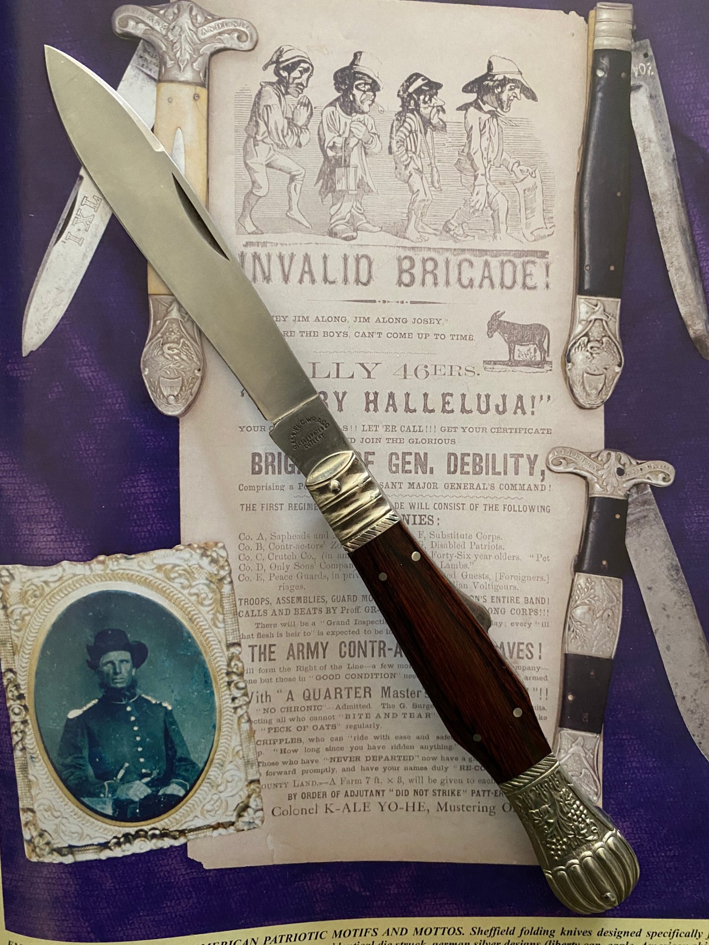 Taschenmesser im Style der 1850 Samuel C.Wragg – Bild 2