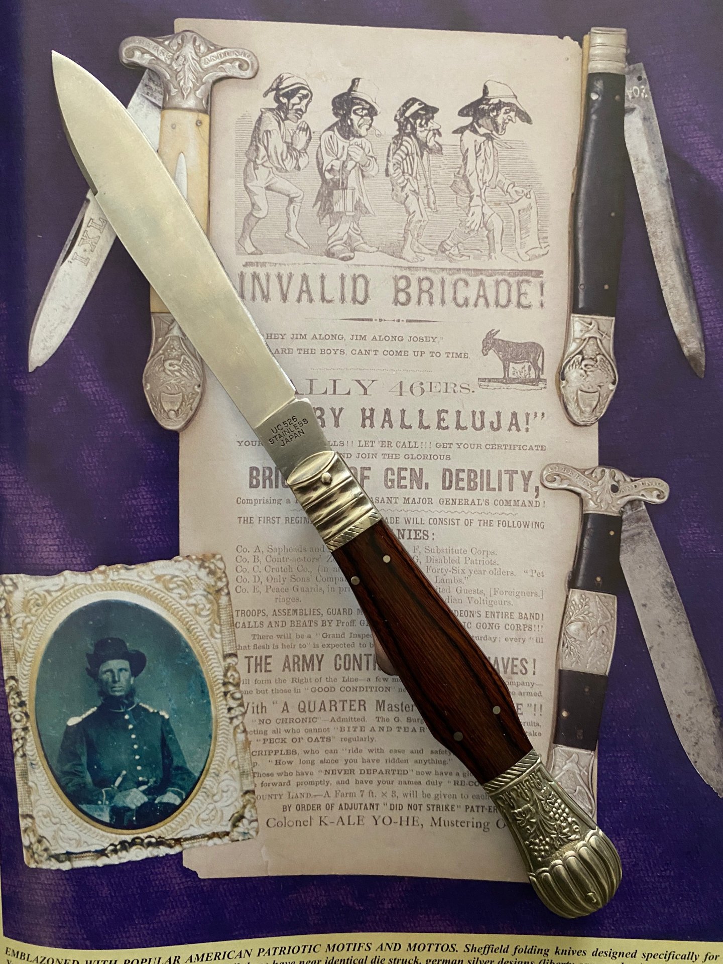 Taschenmesser im Style der 1850 Samuel C.Wragg – Bild 3
