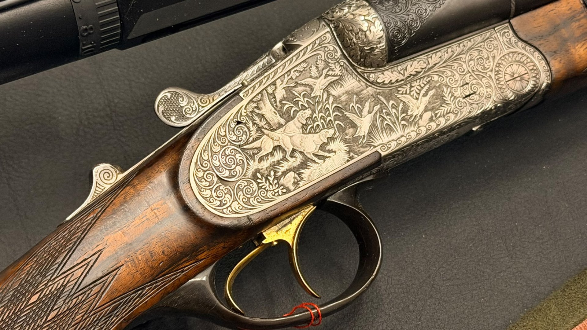 Krieghoff Neptun Primus | 7x65R 12/70 | Seitenschlossdrilling | Zeiss Varipoint | EL-Lauf .22Hornet – Bild 5