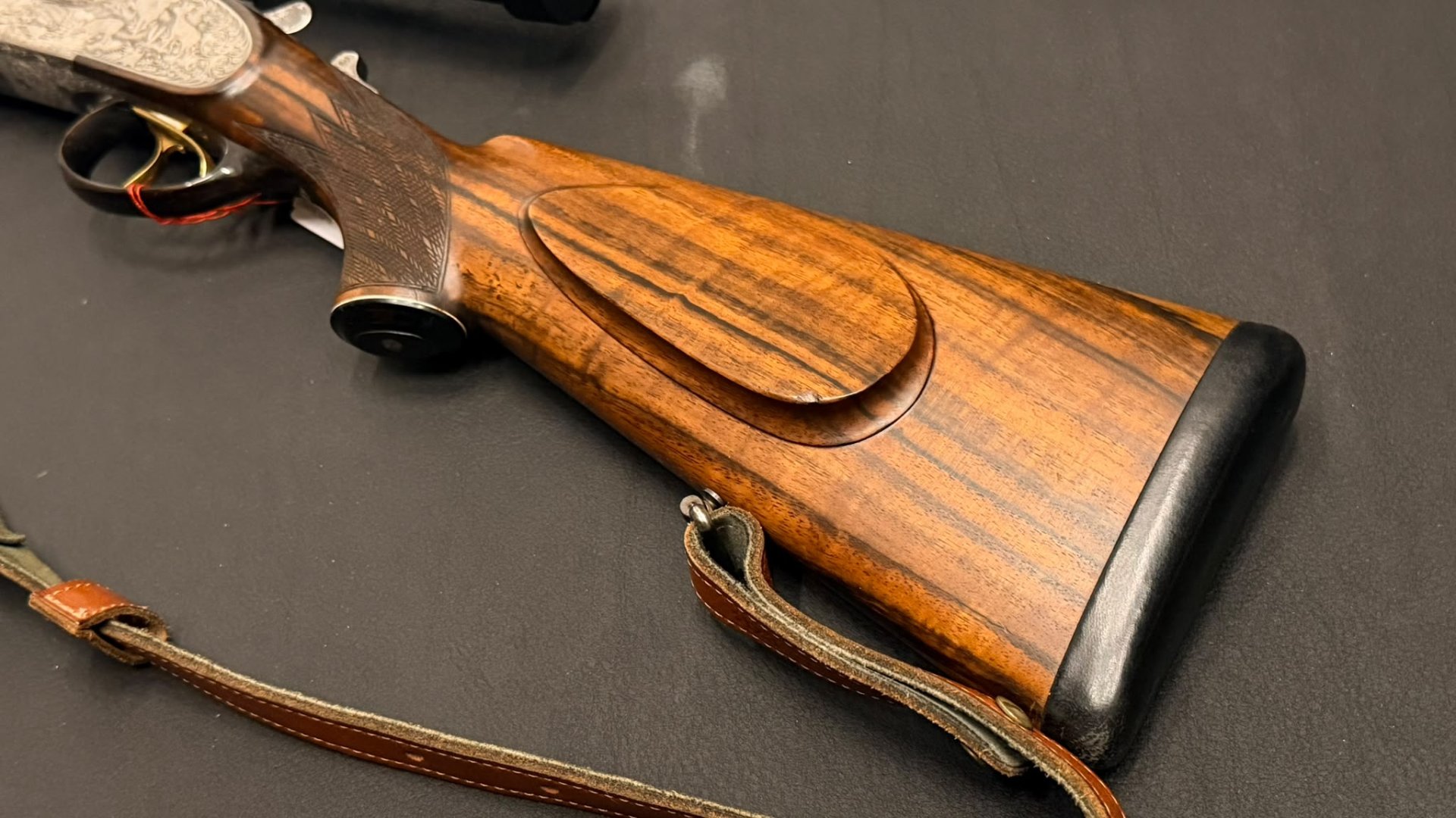 Krieghoff Neptun Primus | 7x65R 12/70 | Seitenschlossdrilling | Zeiss Varipoint | EL-Lauf .22Hornet – Bild 4