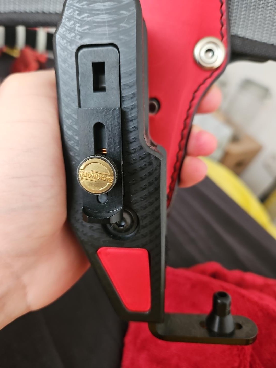 Sickinger Speed Machine IPSC Holster S&W 5906/1006 + Gürtel & Magazinhalter – Bild 5