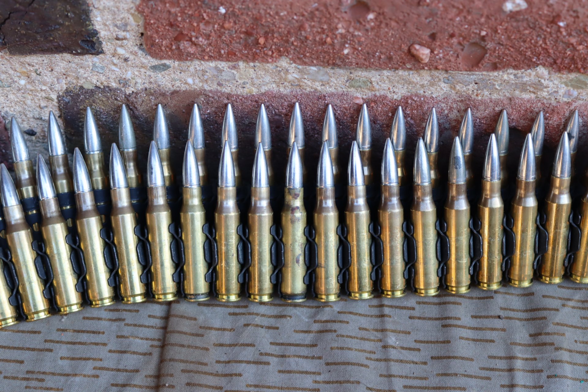 .308 Win 7,62x51 MG Gurt deko Patronen MG3 MG53 MG42 – Bild 2