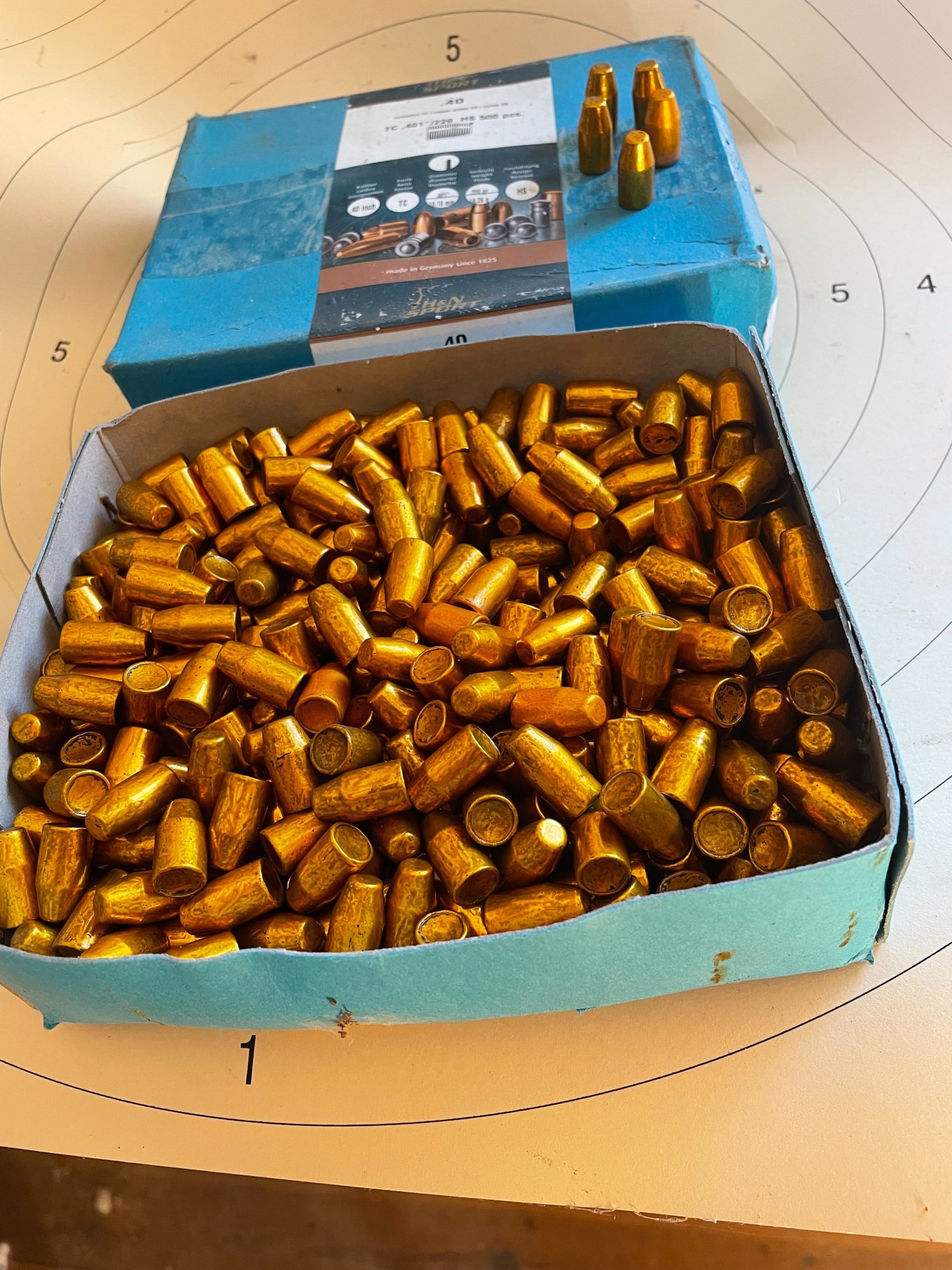 .40 H&N 220grs Kegelstumpf – Bild 1