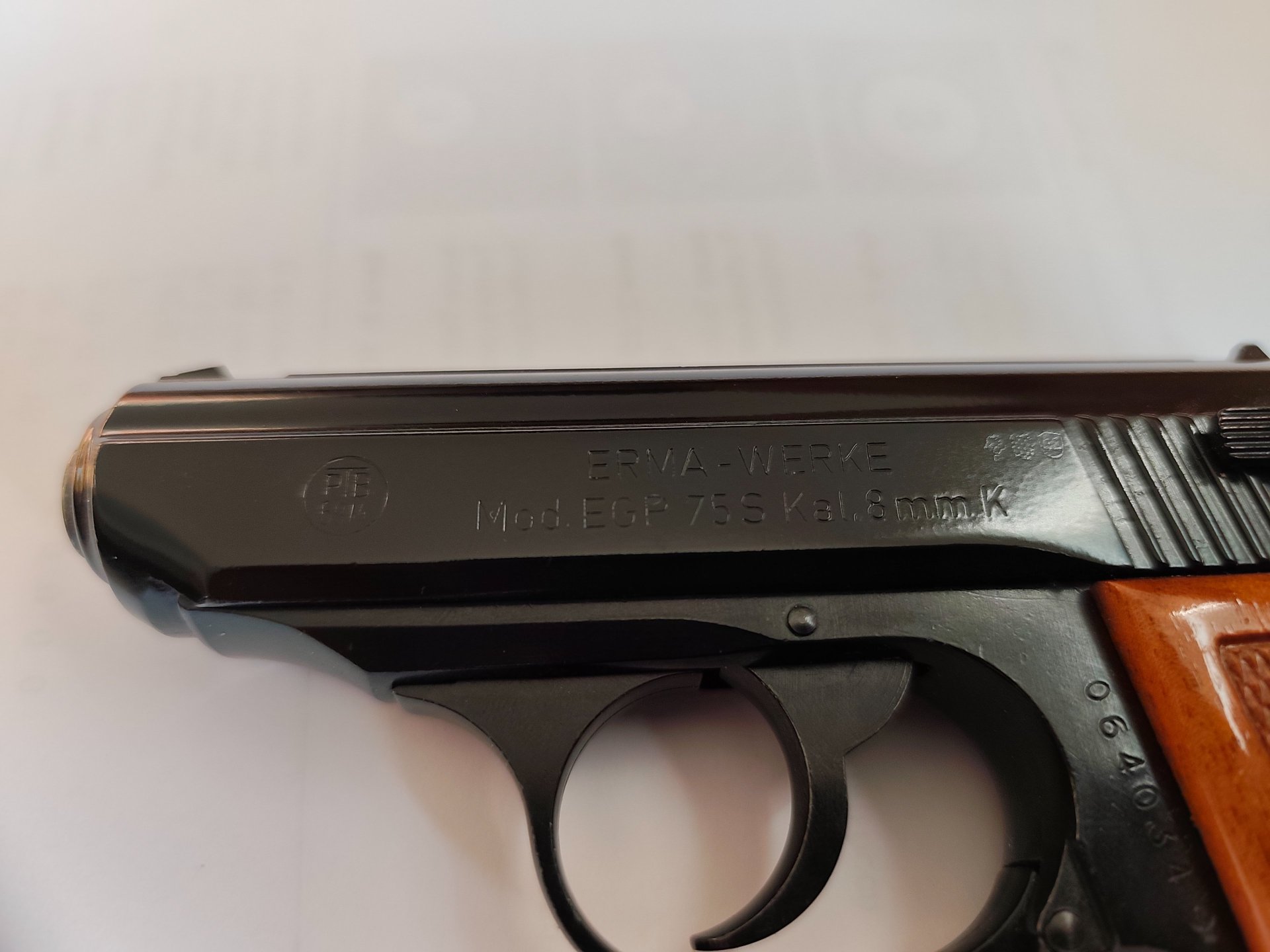 Erma EGP 75S PTB: 69/4 – Bild 2