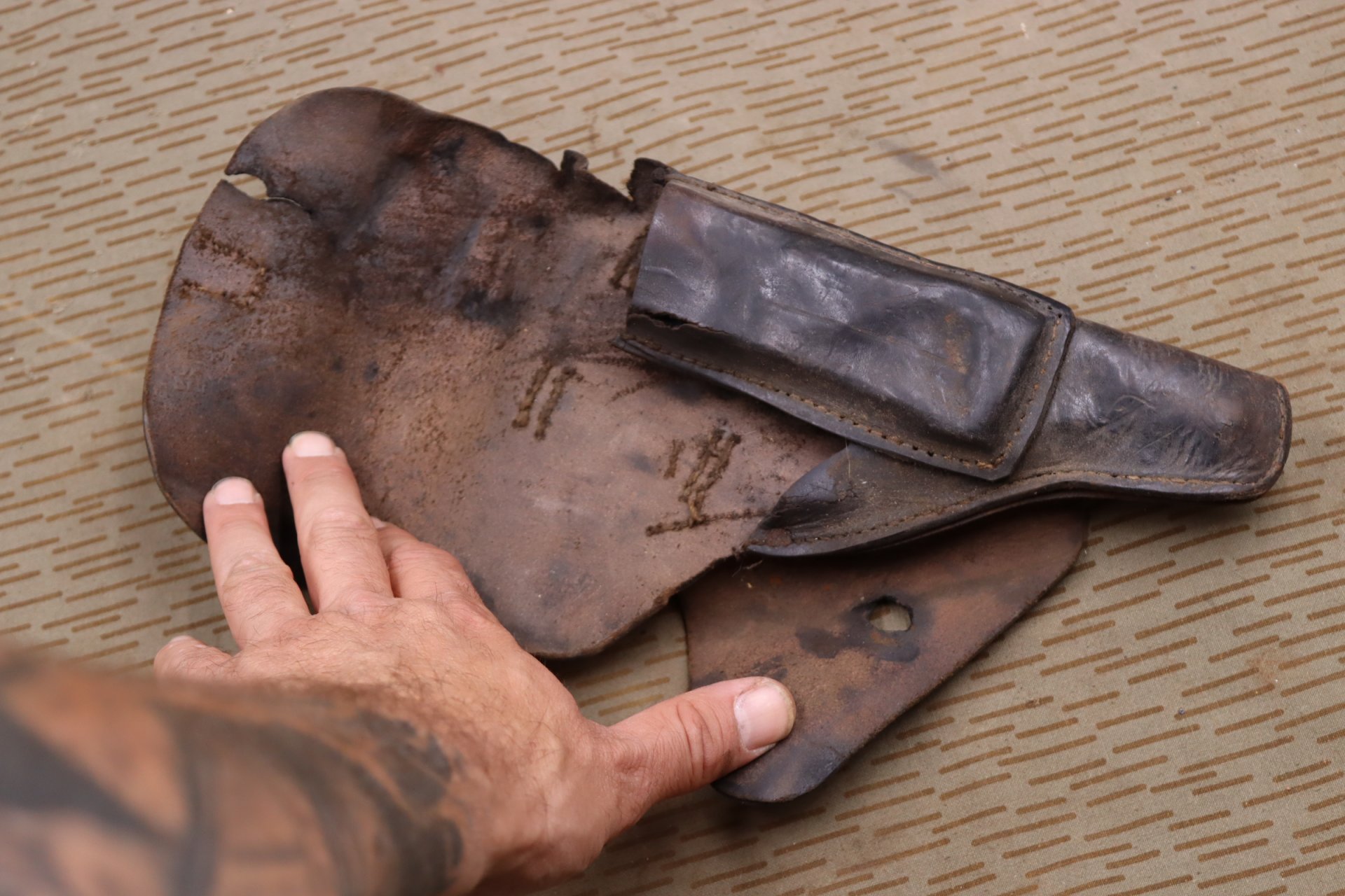 Walther P38 Holster Pistolentasche Wehrmacht dkk 1944 – Bild 4
