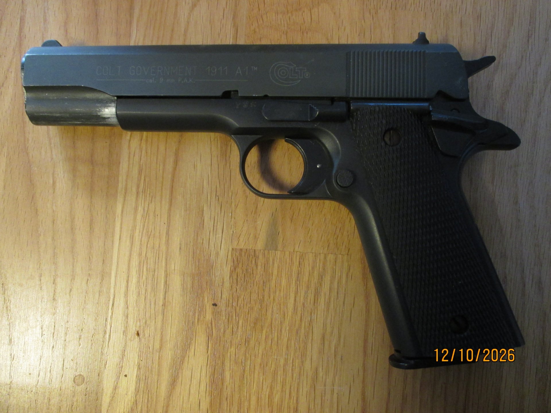 Colt Government 1911 A1 Cal. 9mm P.A.K. – Bild 1