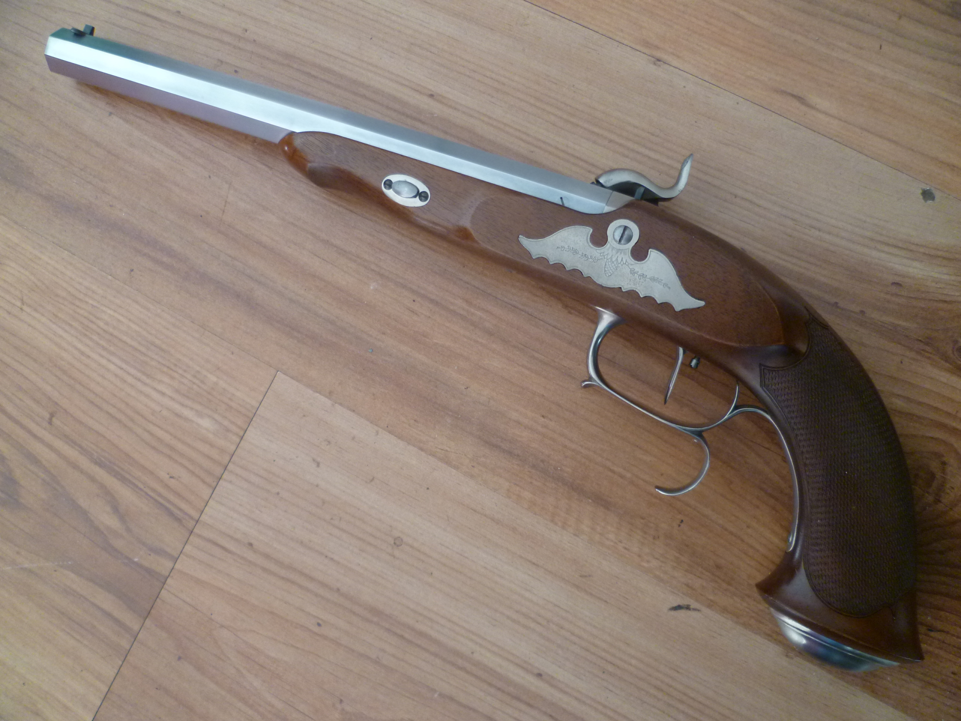Perkussionspistole Pedersoli Le Page Target International Cal. .44 – Bild 4