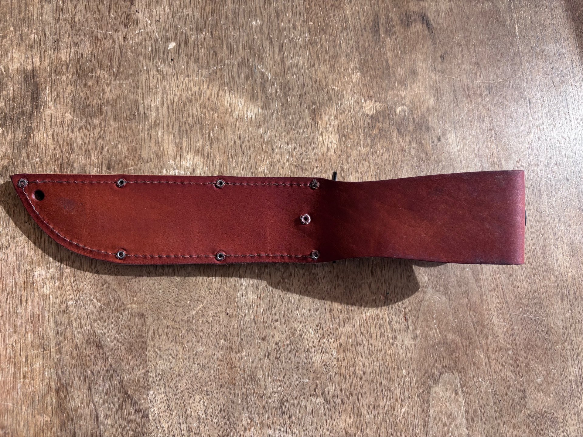 KA-BAR USMC Kampfmesser – ca. 20 Jahre alt – beschädigt / defekt – Bild 10