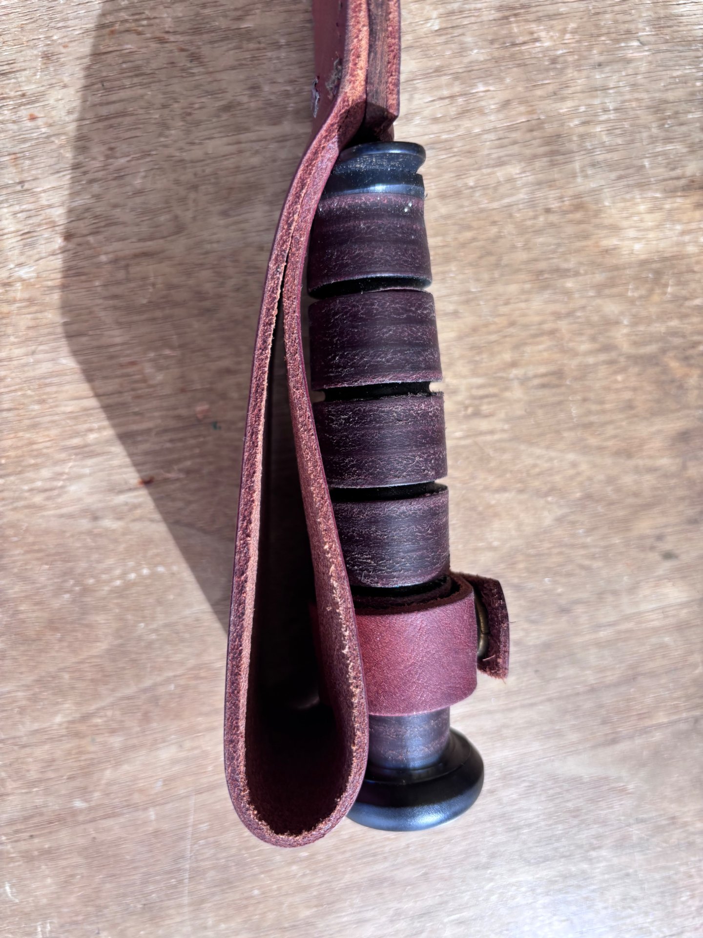 KA-BAR USMC Kampfmesser – ca. 20 Jahre alt – beschädigt / defekt – Bild 11