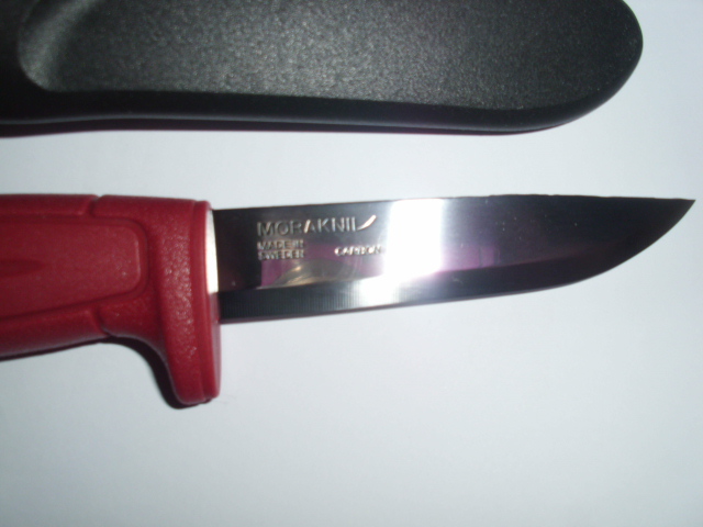 Mora Messer mit Carbon Klinge – Bild 1