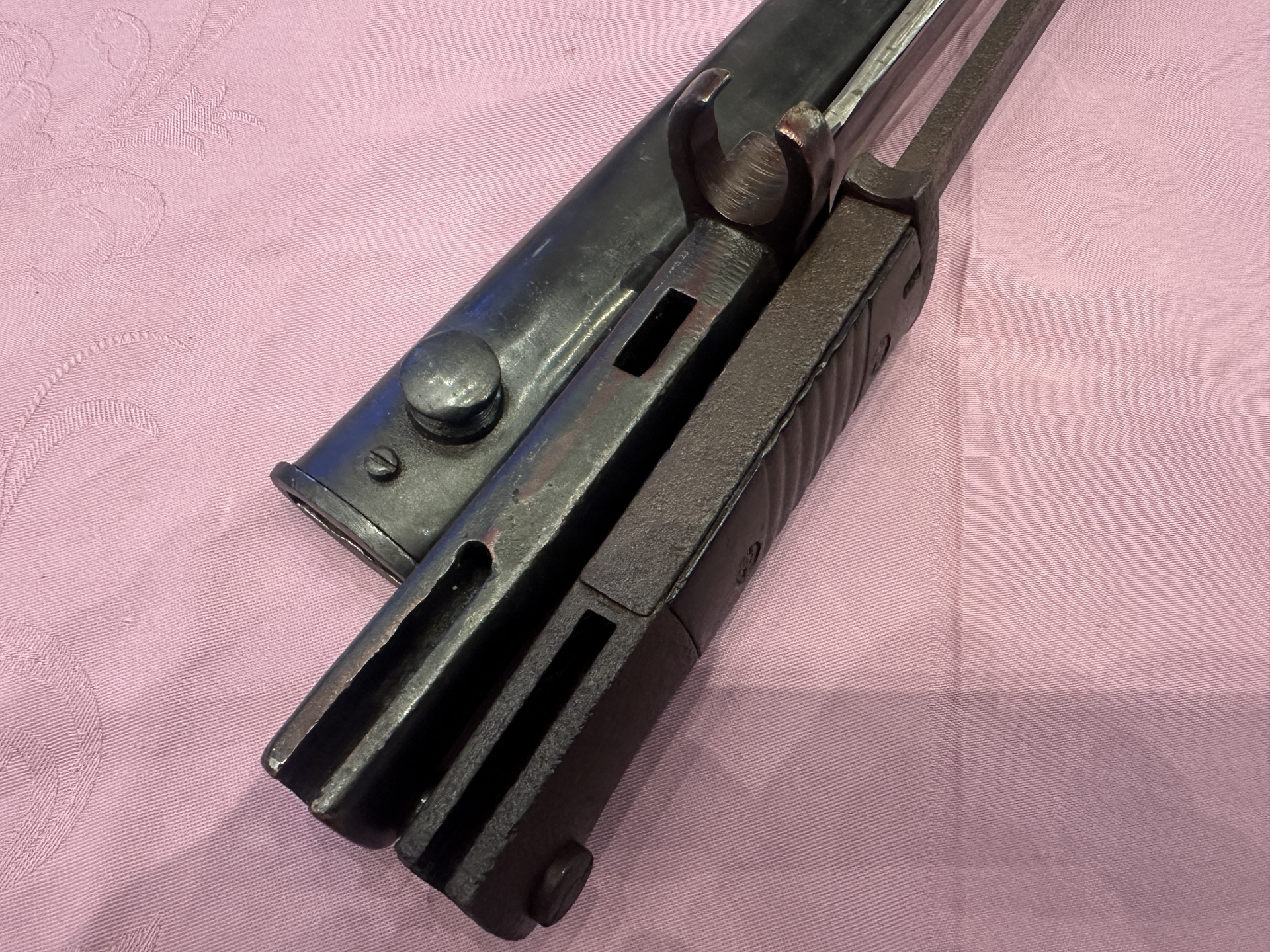 ==>2 Bajonette Mauser K98 WaA & Türkei Mauser Notbajonett seltene Sammlerstücke so ! – Bild 5