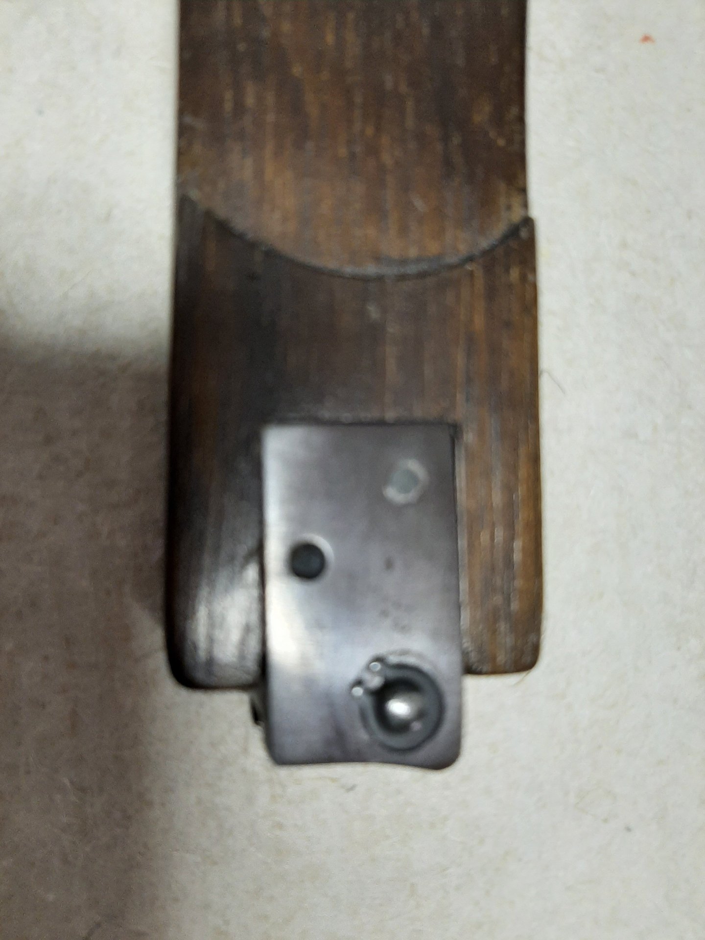 Anschlagbrett Pistole 08 Repro – Bild 4