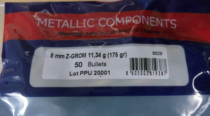 Geschosse PPU 8mmS / .323 Z-GROM bleifrei – Bild 1