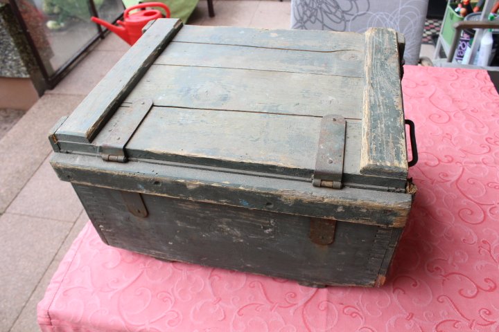 Seltene Wehrmacht Munitions Kiste "20Stk. 4cm Flak M36" (Borfor) – Bild 2