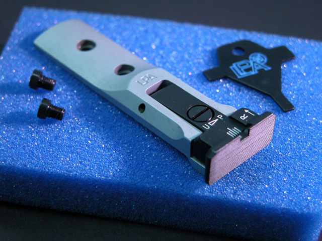 @ LPA TXT 01-07-SILBER Match Visier für Smith & Wesson Revolver 686 586 S&W Tuning TXT01-07 Kimme @ – Bild 1